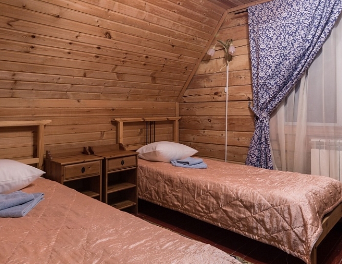 Коттедж 6-мест 4-комн 110 кв.м - Загородный отель «Ателика Улиткино»