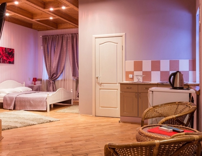 Полулюкс 2-местный с кухней в корпусе №1 - Загородный отель «Ателика Улиткино»